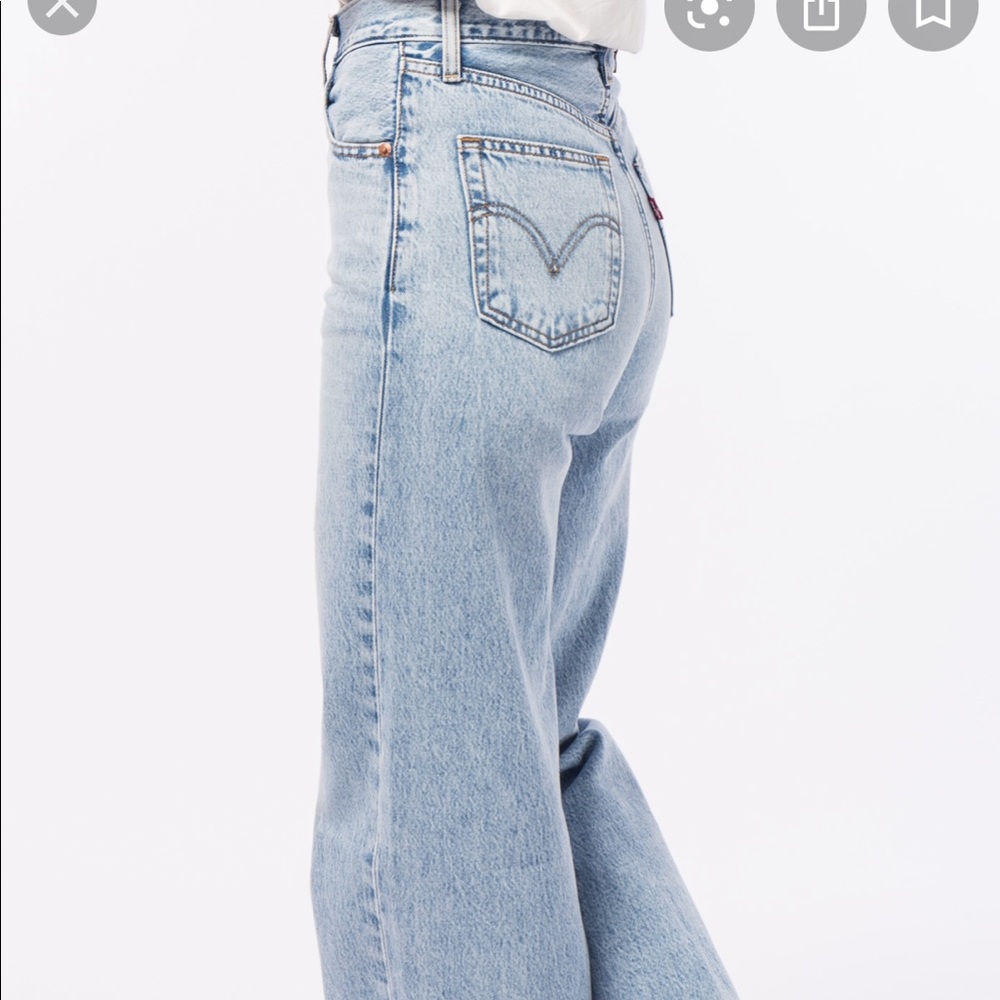 Levi’s Ribcage Wide Leg Jeans